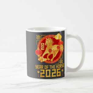 Chinese New Year 2026 Year Of The Horse Lunar New Coffee Mug