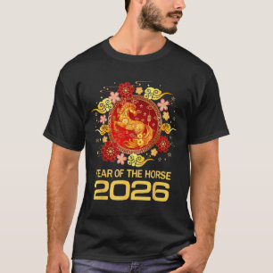 Chinese New Year 2026 Year Of The Horse  T-Shirt