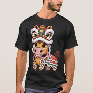 Chinese New Year 2026 Year Of The Kawaii Horse Lio T-Shirt