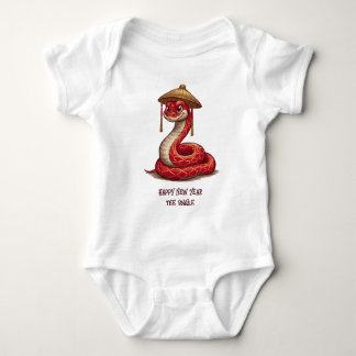 Chinese New Year, Baby Shirt, Snake  Baby Bodysuit