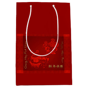 Chinese New Year Children dragon M Gift Bag