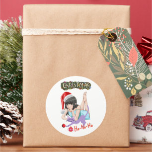 CHINESE NEW YEAR CLASSIC ROUND STICKER