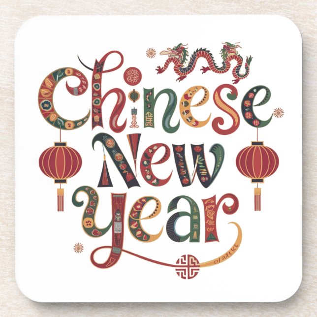 Chinese New year Coaster (Front)