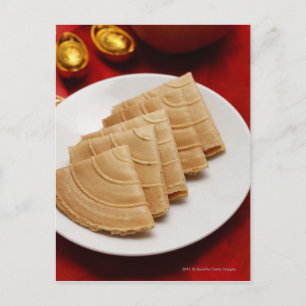 Chinese New Year cookies Holiday Postcard
