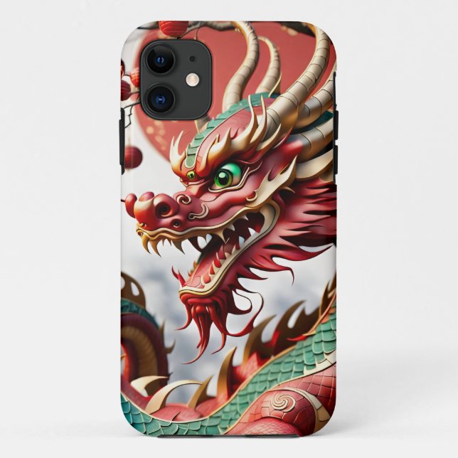 Chinese New Year Dragon 2024 iPC02 Case-Mate iPhone Case (Back)