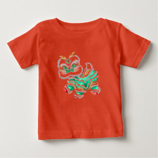 Chinese New Year Dragon Baby Green Baby T-Shirt