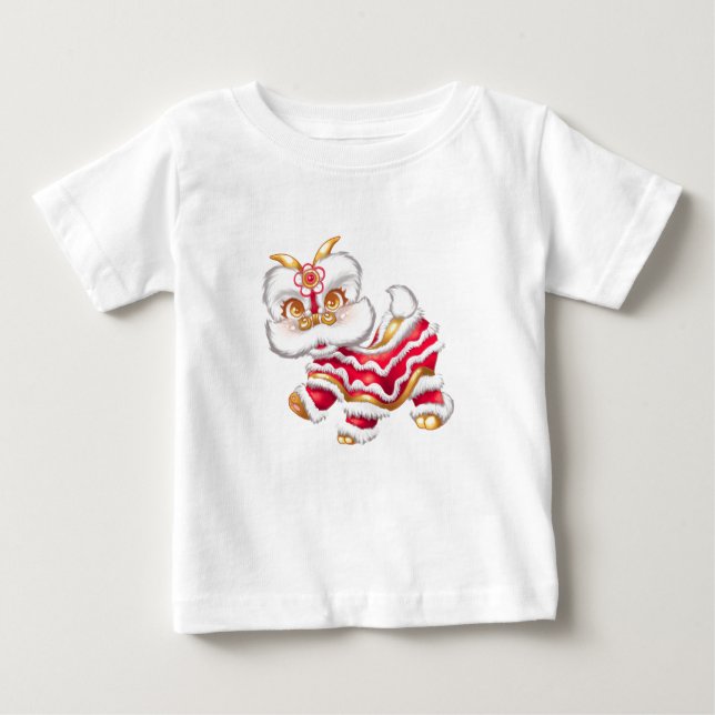 Chinese New Year Dragon Baby tshirt (Front)