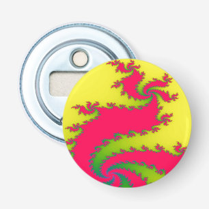 Chinese New Year Dragon Fractal Bottle Opener
