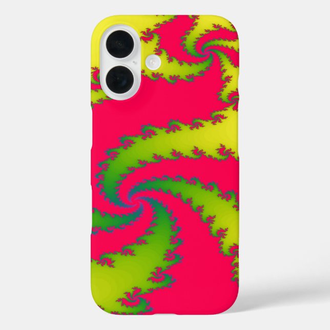 Chinese New Year Dragon Fractal Case-Mate iPhone Case (Back)