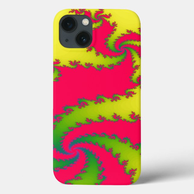Chinese New Year Dragon Fractal iPad Case (Back)