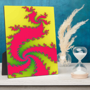 Chinese New Year Dragon Fractal Plaque