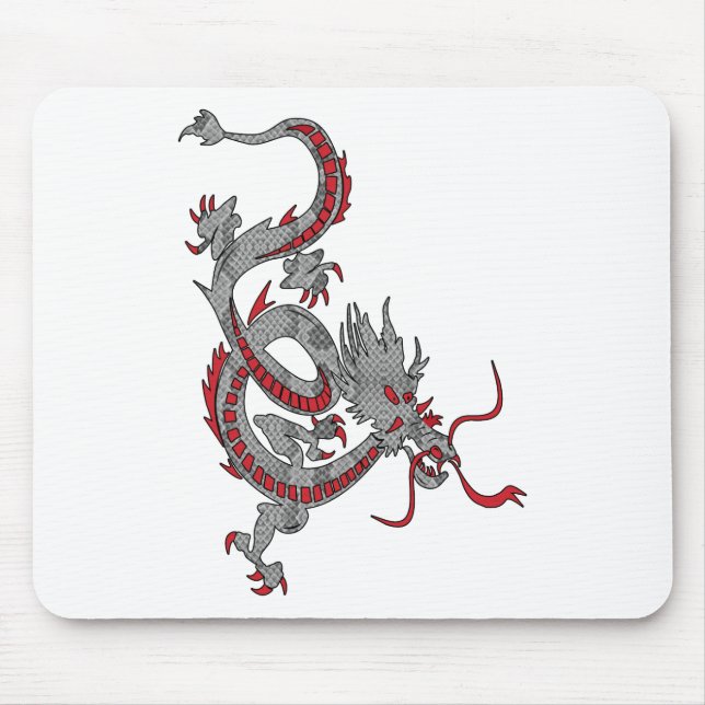 Chinese New Year Dragon Mouse Pad (Front)