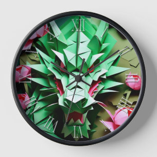 Chinese New Year Dragon Zodiac Birthday WC Clock