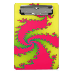 Chinese New Year Draon Fractal Mini Clipboard