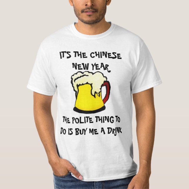 Chinese New Year Drinking Shirt (Front)