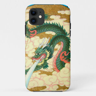 Chinese New Year,Green dragon iPhone 11 Case