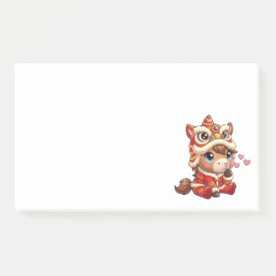 Chinese New Year Horse 2026 Zodiac Post-it Notes