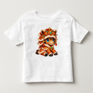 Chinese New Year Horse 2026 Zodiac Toddler T-Shirt
