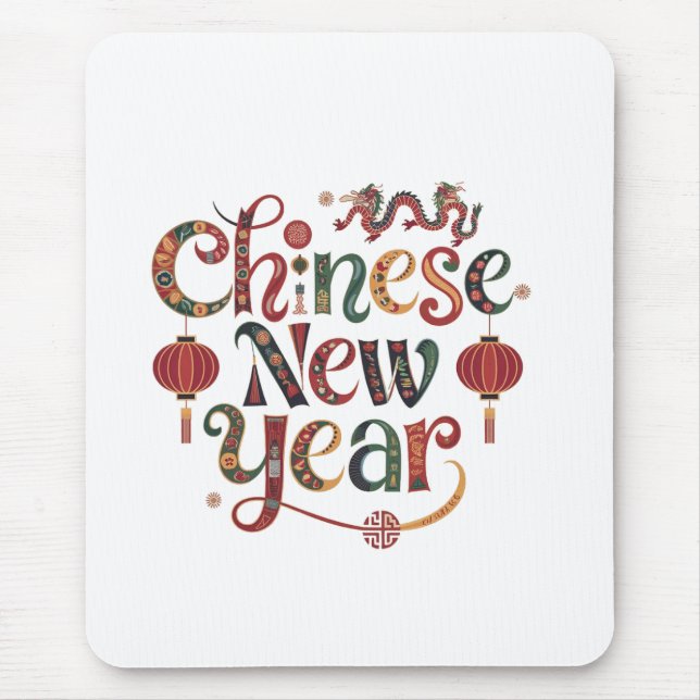 Chinese New year Mouse Pad (Front)