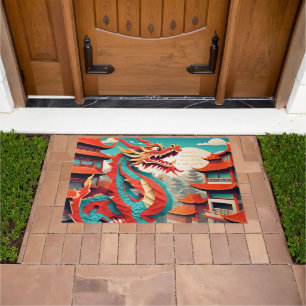 Chinese New Year of the Dragon 2024 DM Doormat