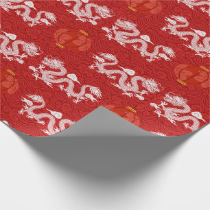 Chinese New year of the Dragon 2024 Wrapping Paper