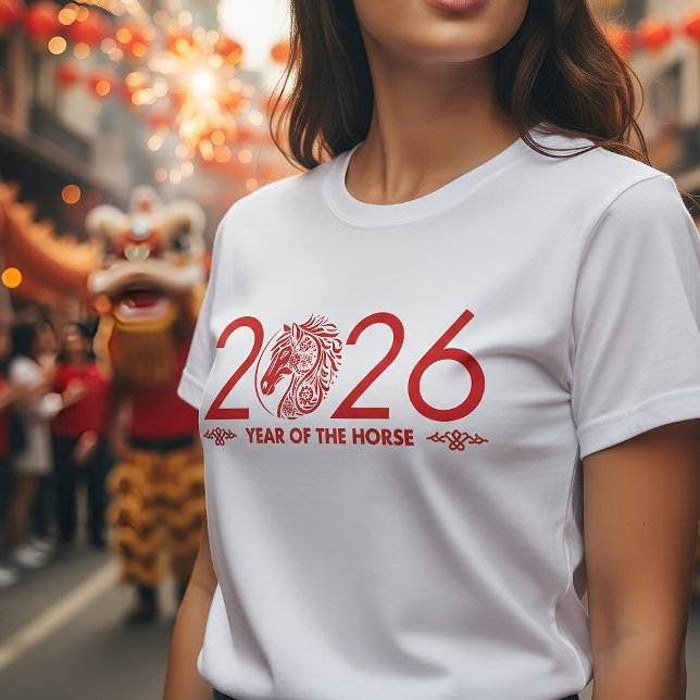 Chinese New year of the Fire Horse 2026 T-Shirt (Creator Uploaded)