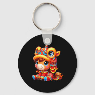 Chinese New Year Of The Horse 2026 Lunar New Year Key Ring