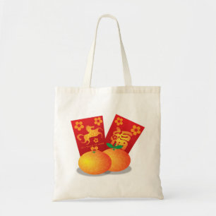 Chinese New Year of the Horse Mandarin Oranges Bag