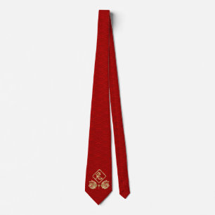 Chinese New Year of the Rabbit 2023 Tie