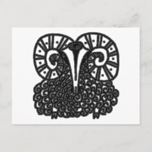 Chinese New Year of The Sheep Holiday Postcard