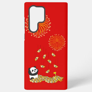 Chinese New Year of the Snake 2025 Panda Samsung Galaxy Case