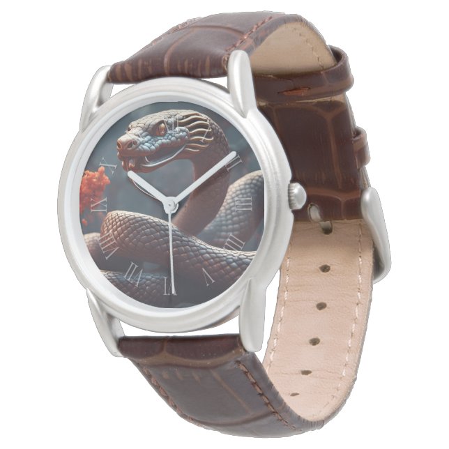 Chinese New Year of the Snake Zodiac Birthday W1 Watch (Angled)