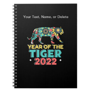 Chinese New Year of the Tiger 2022 - Mandala Notebook