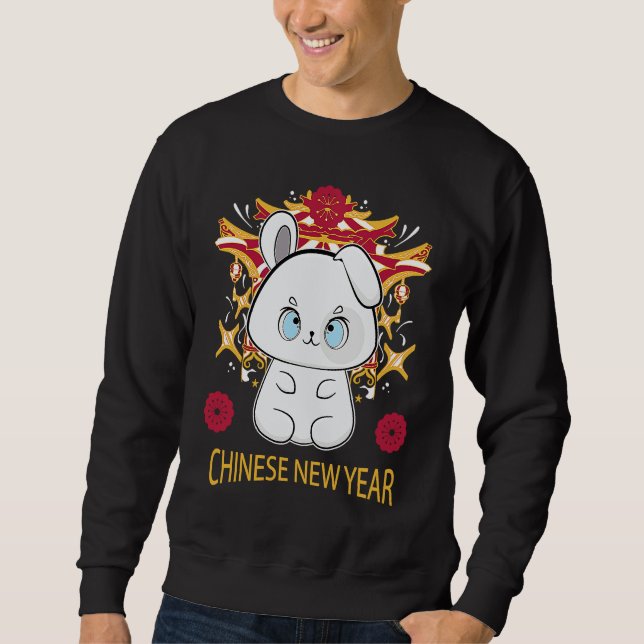 Chinese New Year Rabbit Sweatshirt (Front)