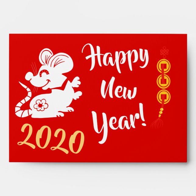 Chinese New Year Red Envelope (Front)