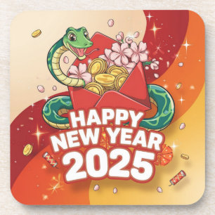 Chinese New year Snake  Coaster