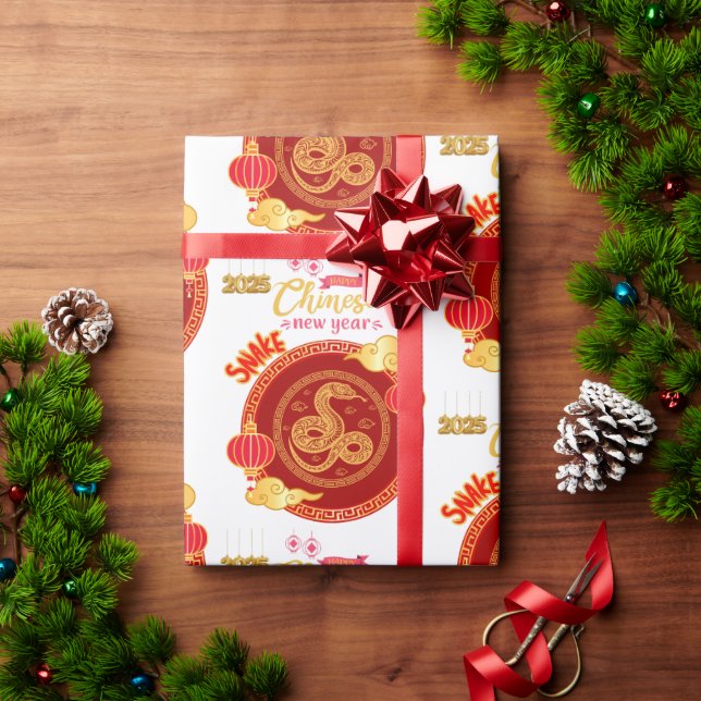 CHINESE NEW YEAR WRAPPING PAPER (Holiday Gift)