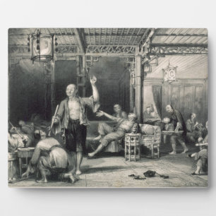 Chinese Opium Smokers, from 'China in a Series of Plaque