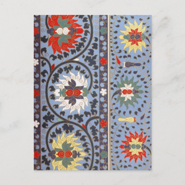 Chinese Ornamental Art Postcard (Front)