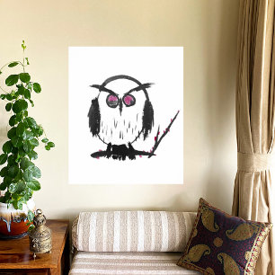 Chinese Owl - Art Print