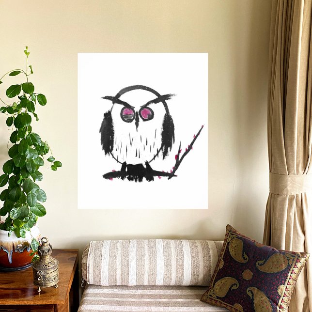Chinese Owl - Art Print (Creator Uploaded)