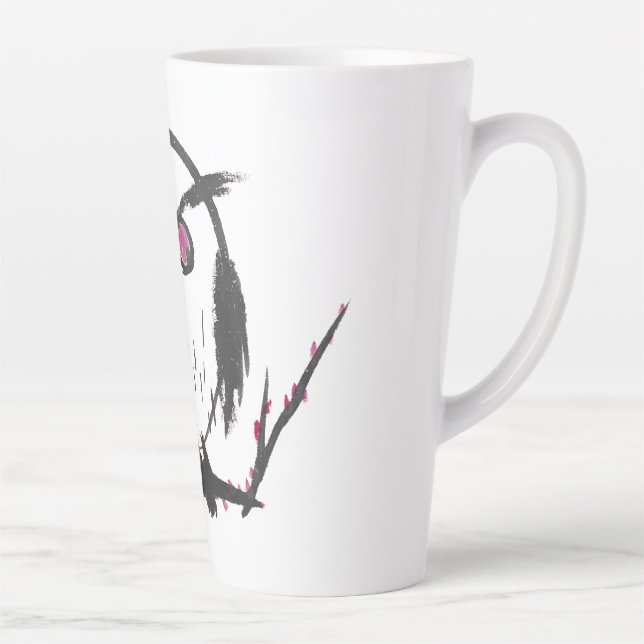 Chinese Owl Latte Mug (Right)