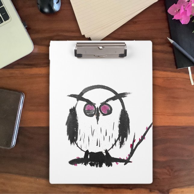 Chinese Owl Mini Clipboard (Creator Uploaded)