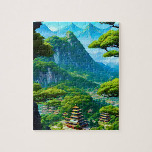 Chinese Palace Valley Jigsaw Puzzle