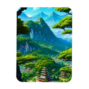 Chinese Palace Valley  Magnet