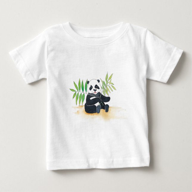 Chinese Panda Toddler T Baby T-Shirt (Front)
