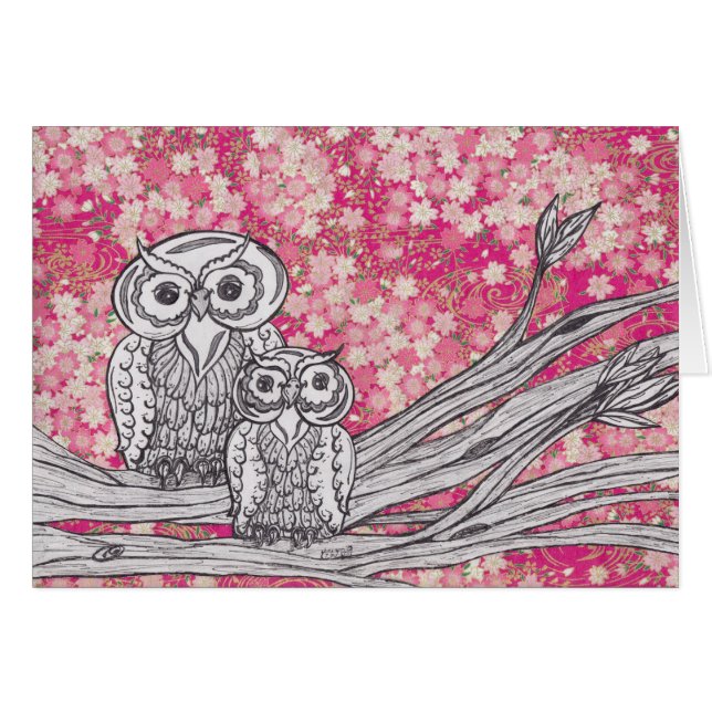 Chinese Paper Owls 4 (Front Horizontal)