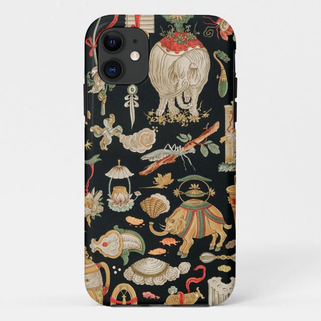 Chinese Pattern Case-Mate iPhone Case (Back)