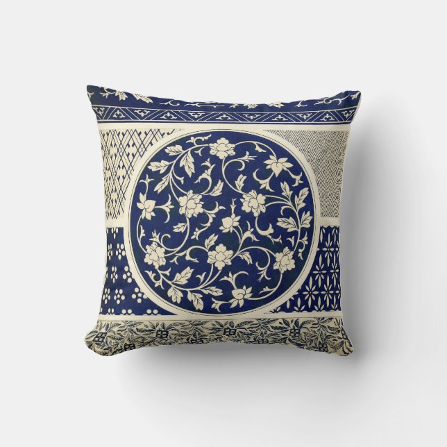 Chinese pattern Pillow (Front)