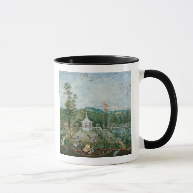 Chinese Pavilion in an English Garden, 18th centur Mug (Right)